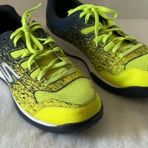 Skechers Yellow and Black Athletic Shoes pickleball Goodyear